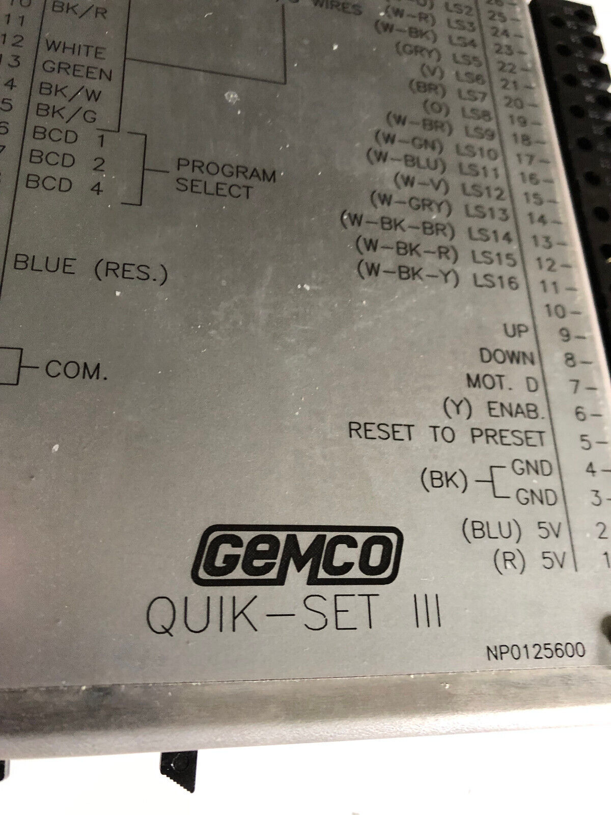 New Ametek 1989A16r12sem0x Gemco Quik-Set Iii,An