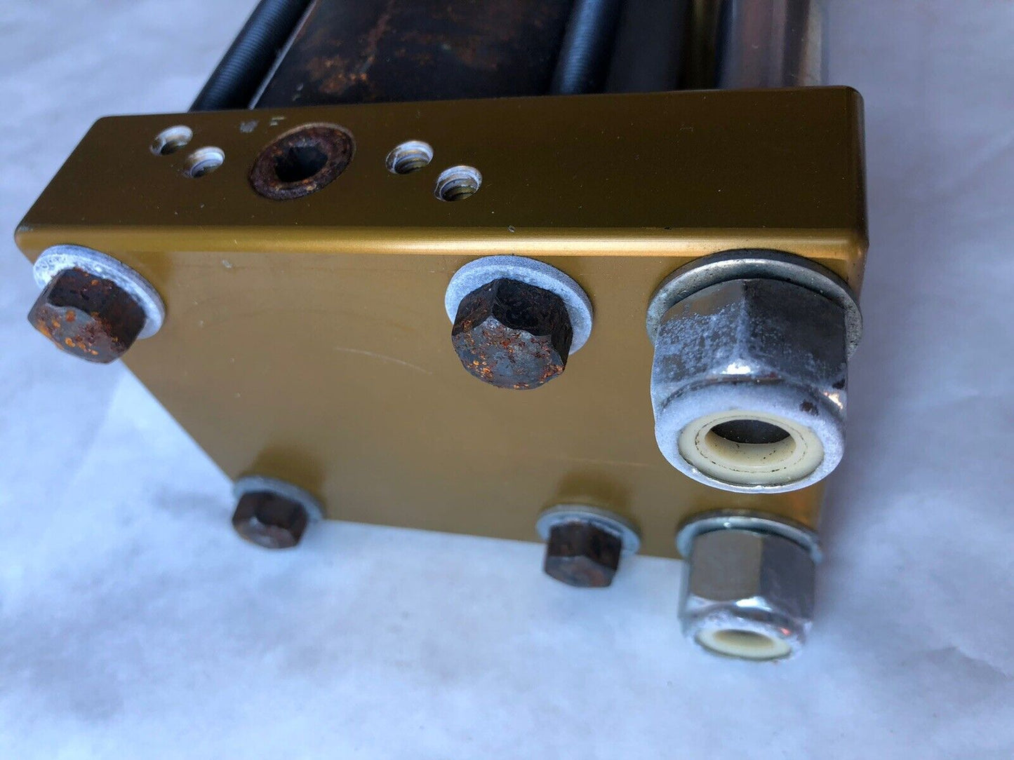 Randolph Tool Gcl80-2123-Xm-S-00 Pneumatic Cylinder, Weld Stroke: 3,Ab