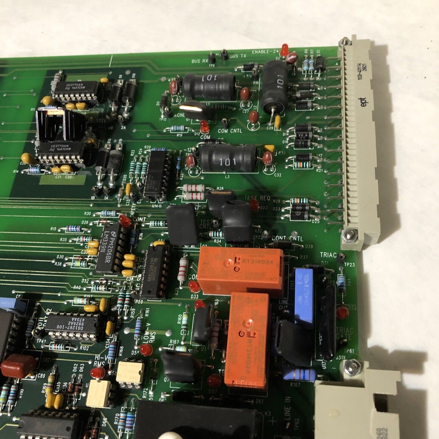 Baker Instrument 80-557 Rev Cnc Ast-Power Ac Hipot Pcb Board,Fe
