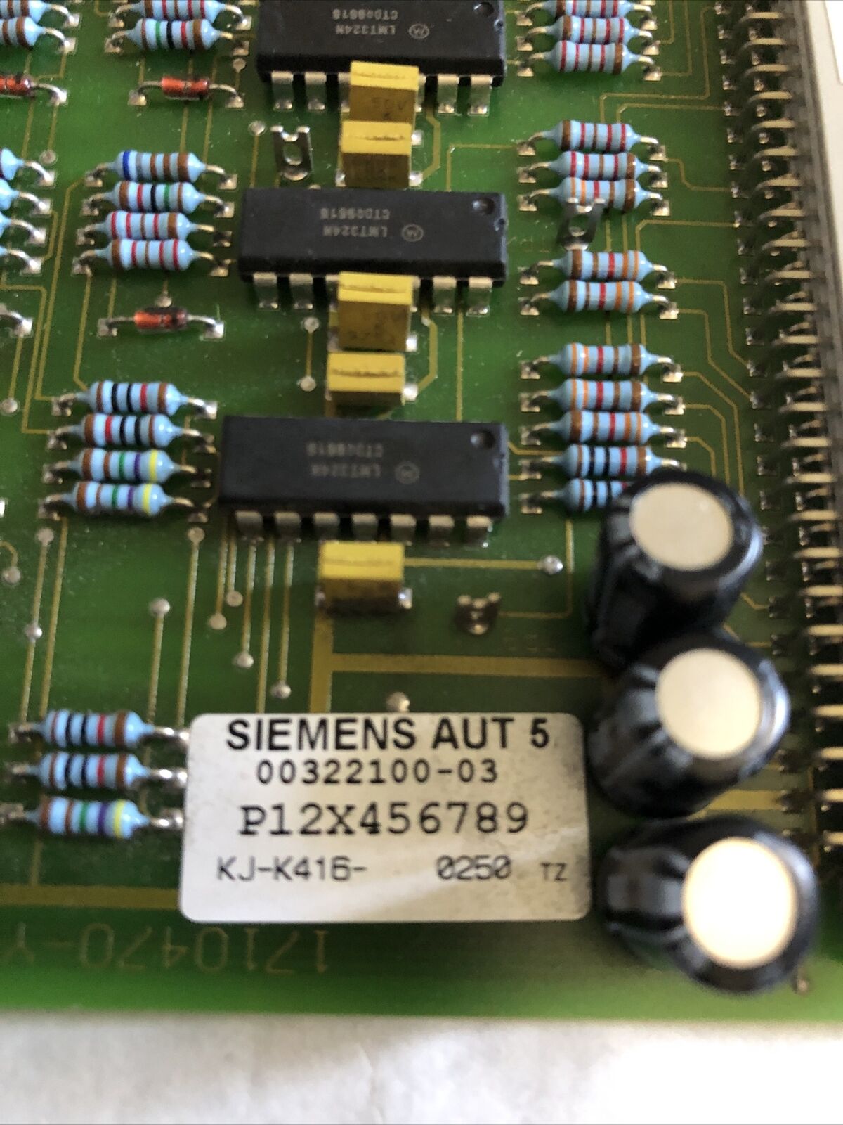 Siemens P12x456789 Aut-5 ,322100 Crashplatine Circuit Board,Bh