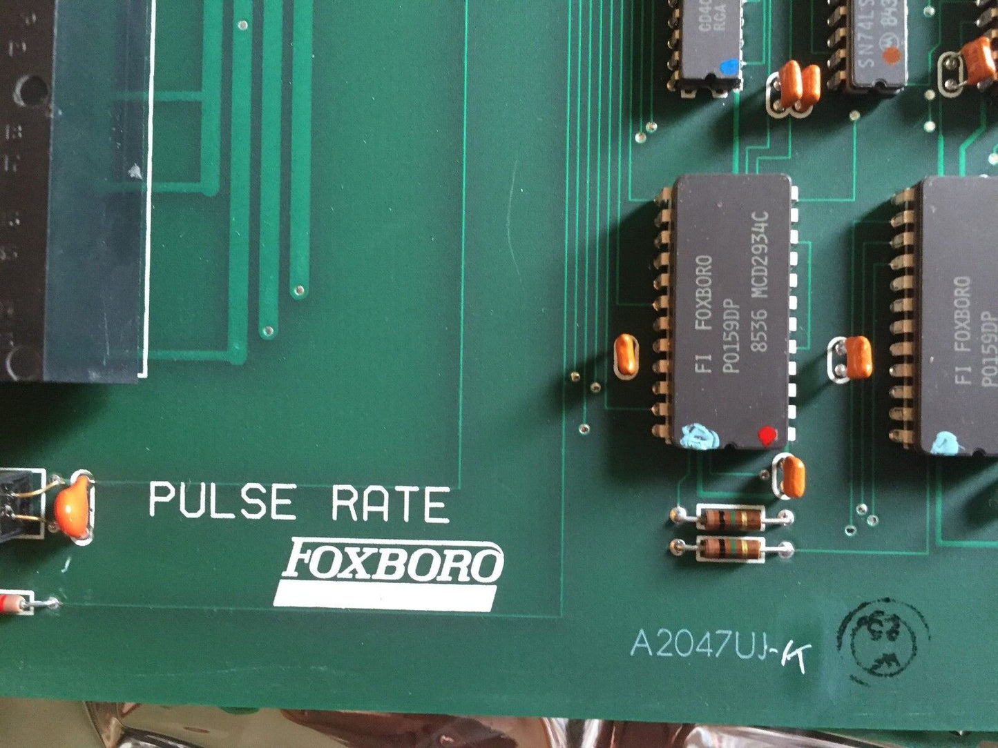 Foxboro A2047uj-K Pc Board Pulse Rate,A2047u,A247uj,Df