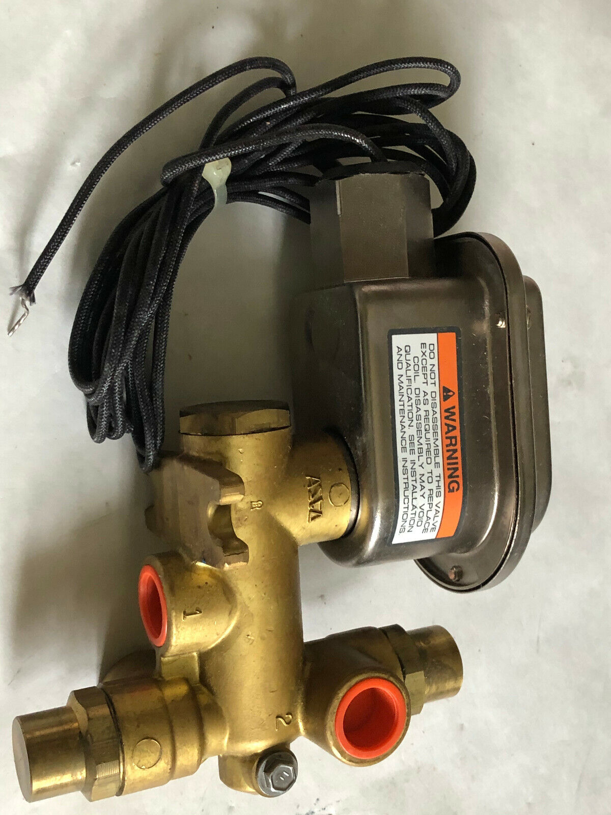 New 1/2" Asco L2063807rvu Solenoid Valve 120V 60Hz ,Asco L2063807rvu Valve,Cf