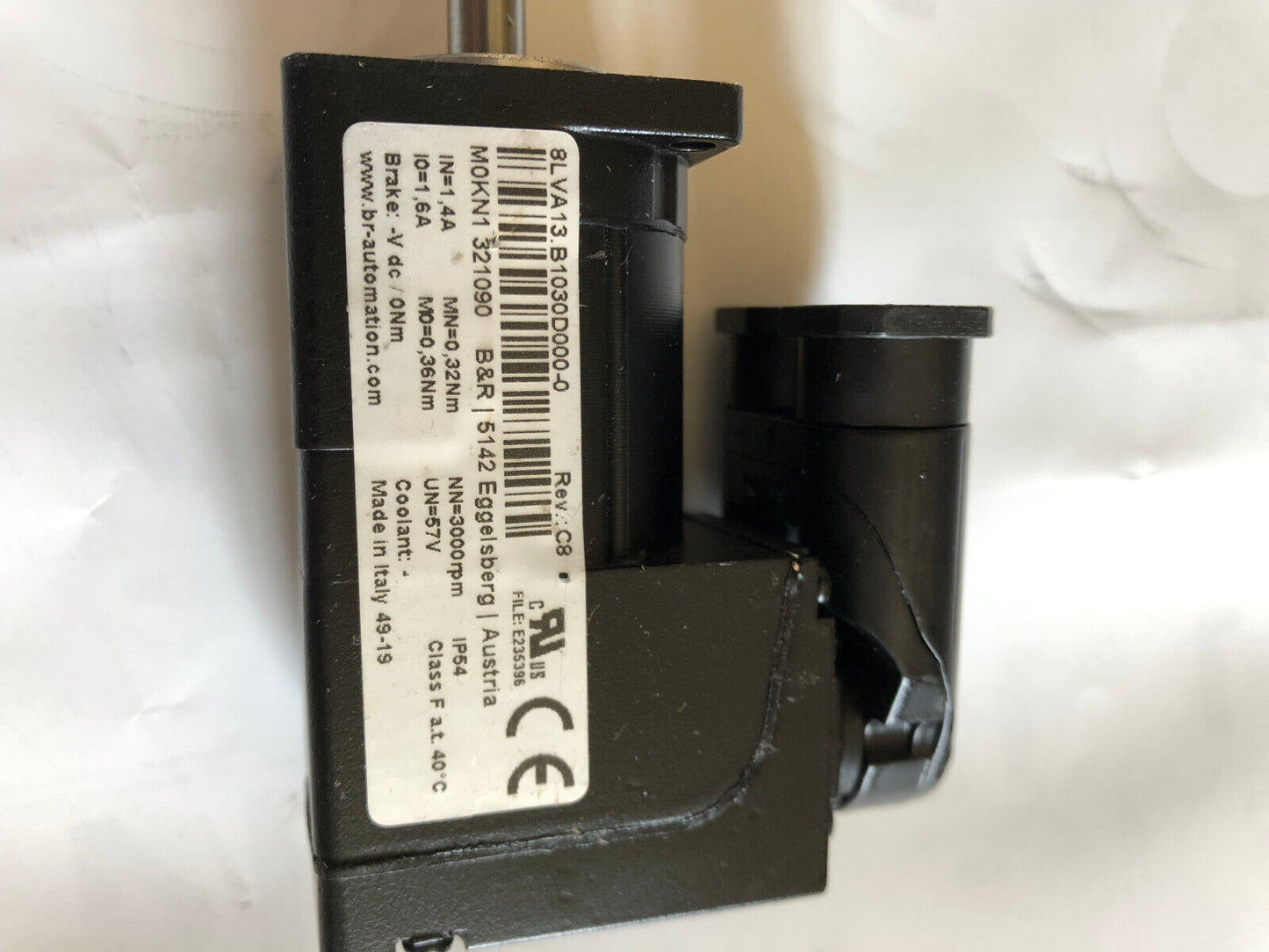 New B&R 8Lva13.B1030d000-0 Servo Motor. 3000Rpm,An