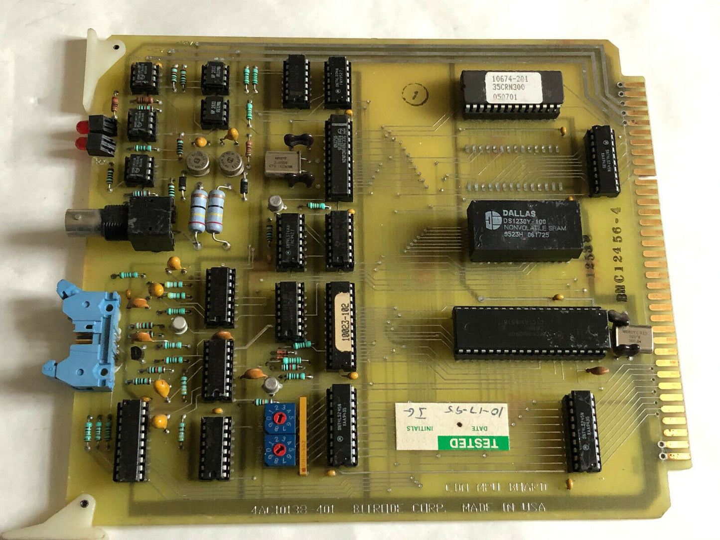 Bitrode 4Ac10138401 Pcb Circuit Plc Board 4Ac10138-401 Cdn Mpu Board,Sj