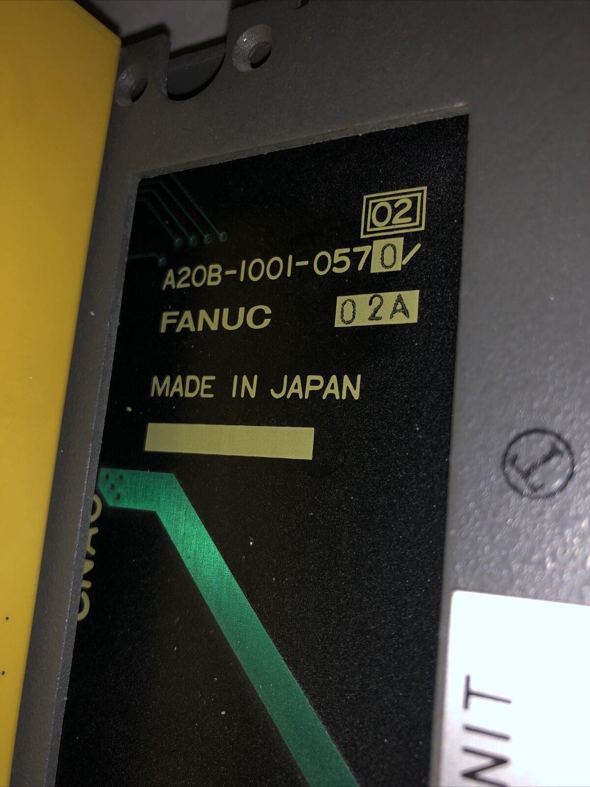Ge Fanuc A03b-0801-C008,A03b-0801-C008,Rc01b,Ia16e,If01a,Rc01b,Oa16d,Be