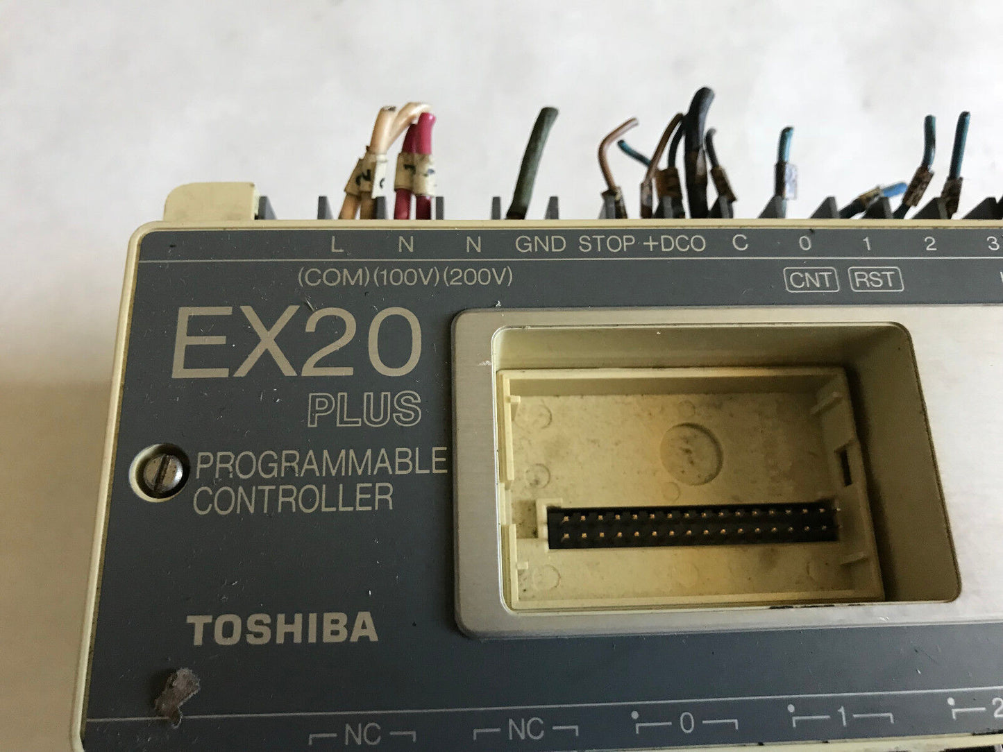 Toshiba Ex20*4Mcrd5 Em20 Plus Plc Programmable Controller I/O ,Ad