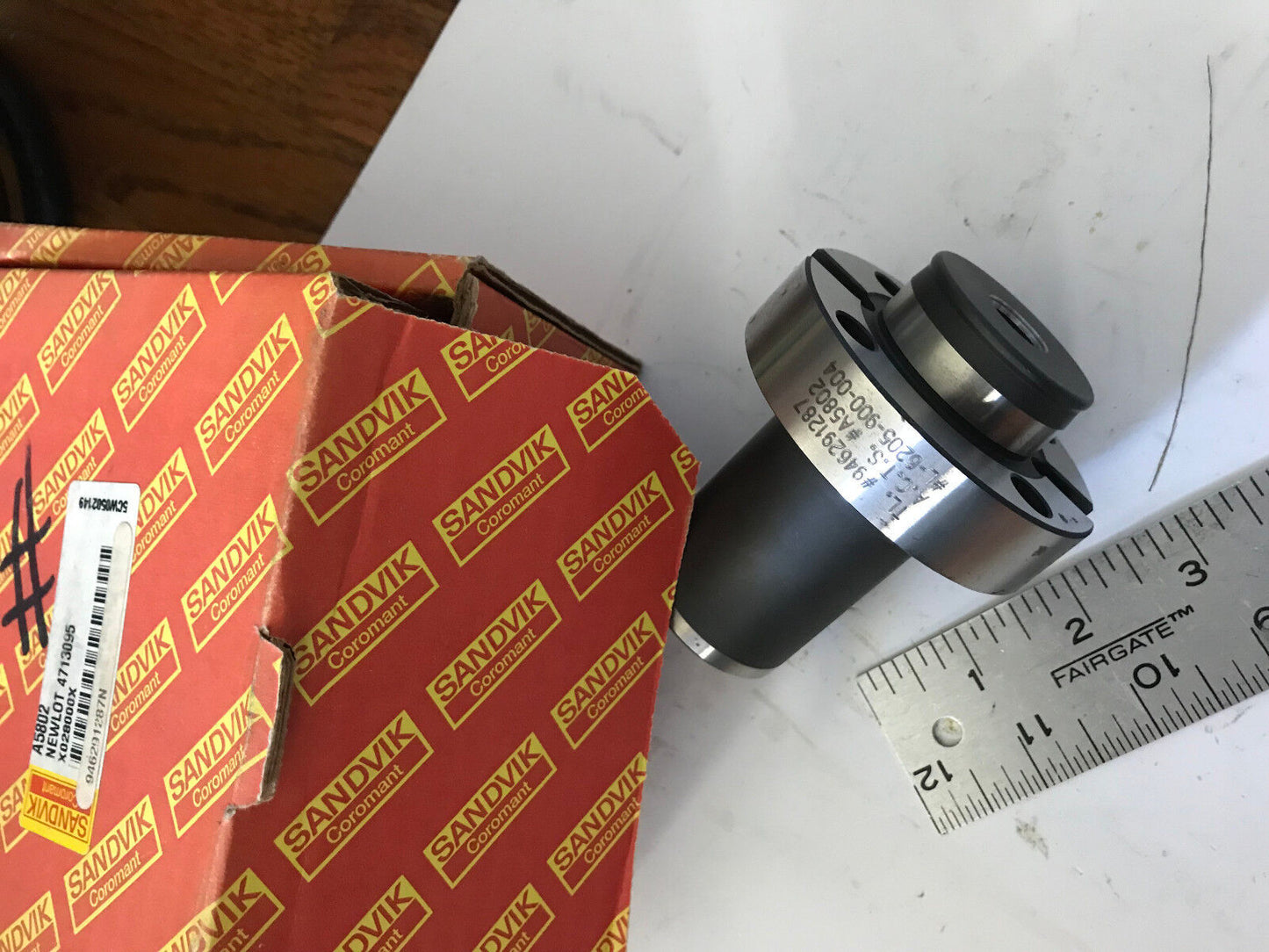 New Sandvik #A5802,L-6205-900-004 ,A.C.T.S Boring Tool Holder Tl #946291287,Em