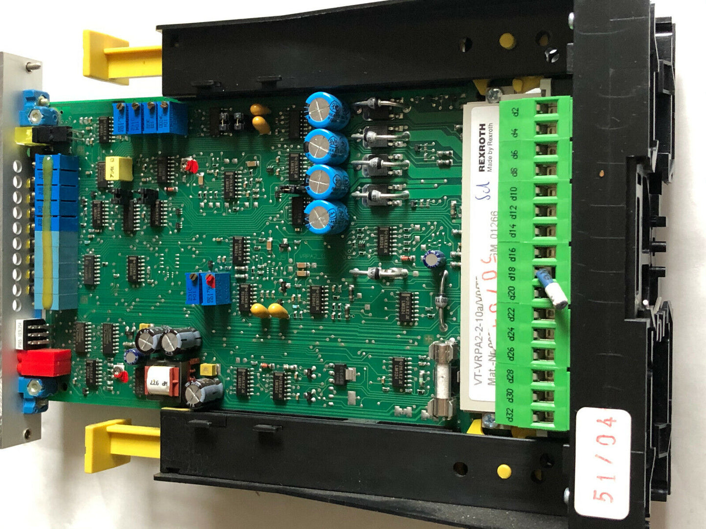 Rexroth Vrpa2-1 Analog Hydraulic Amplifier Proportional,Vt3002-2X/48F,En