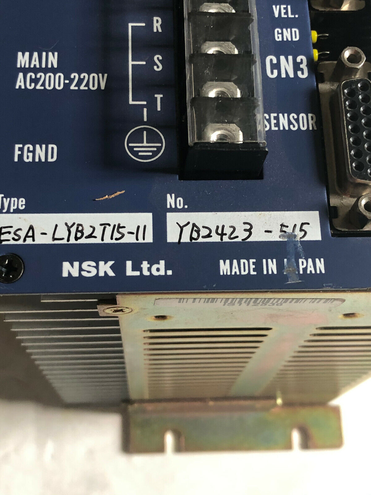 Nsk Esa-Lyb2t15-11,Yb2423-515,Nsk Servo Drive,Esa Nsk,Ac180-242V,An