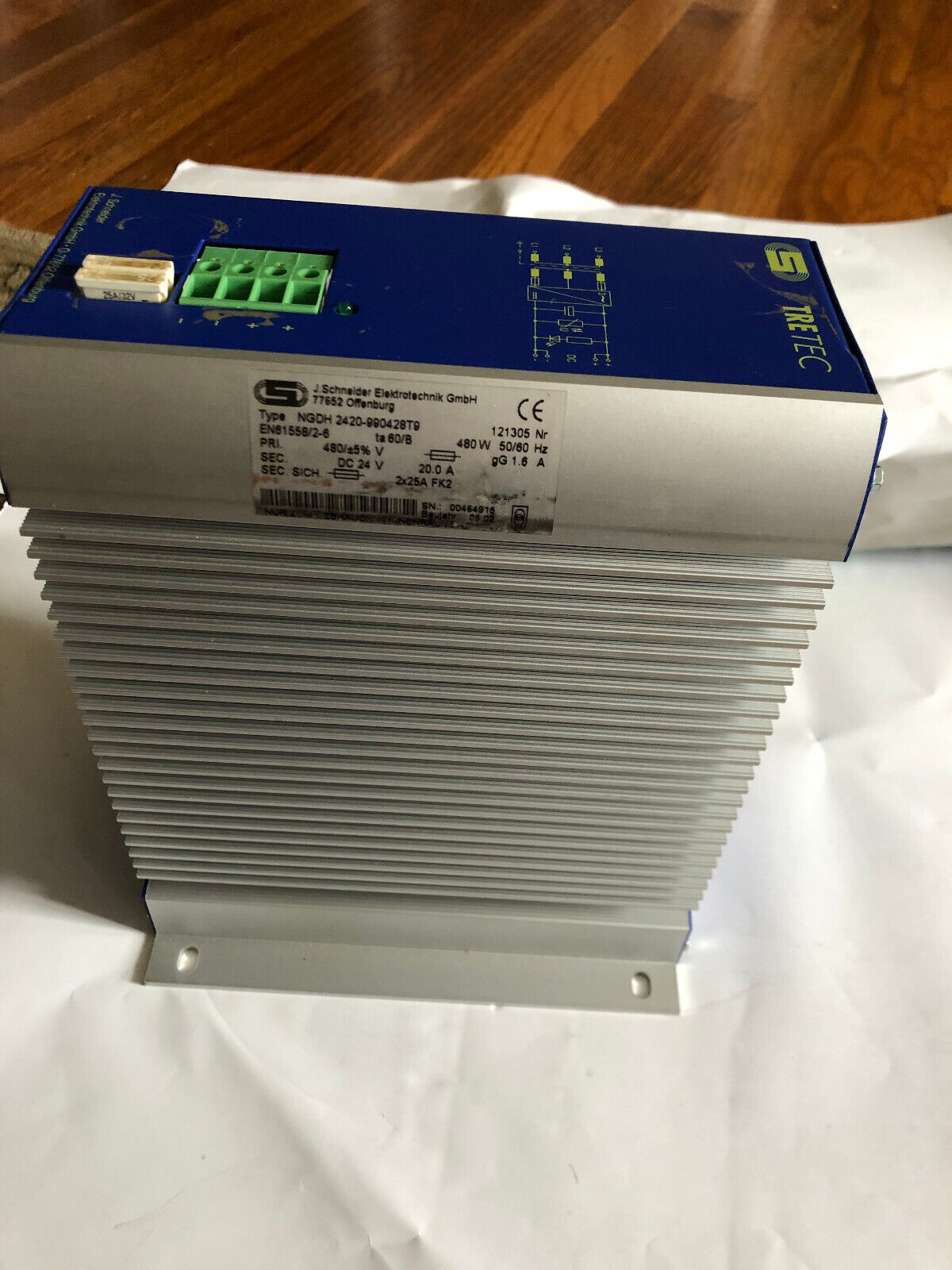 New Akkutec Ngdh 2420-990428T9 Switch Bank Power Supply,Tretec 2420990428T9,An