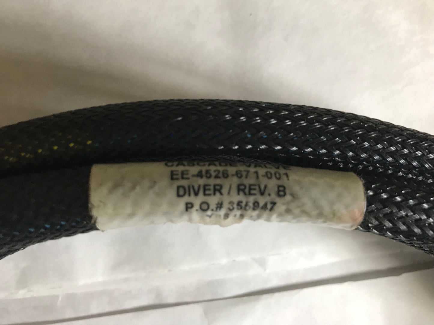 New Fanuc Robotics Ee-4526-671-001 Servo Cable, 17 Feet Cascade Valve Y35119,Sr