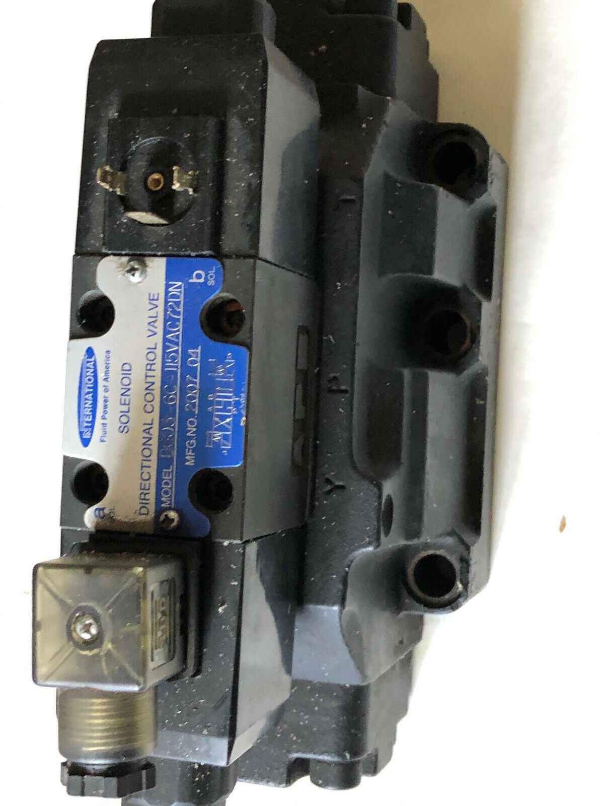 International Dg03-6C-115Vac72dn,Dg08-0C/(2C)-E-10,D08-2C-E-10 Solenoid Valve,Ap