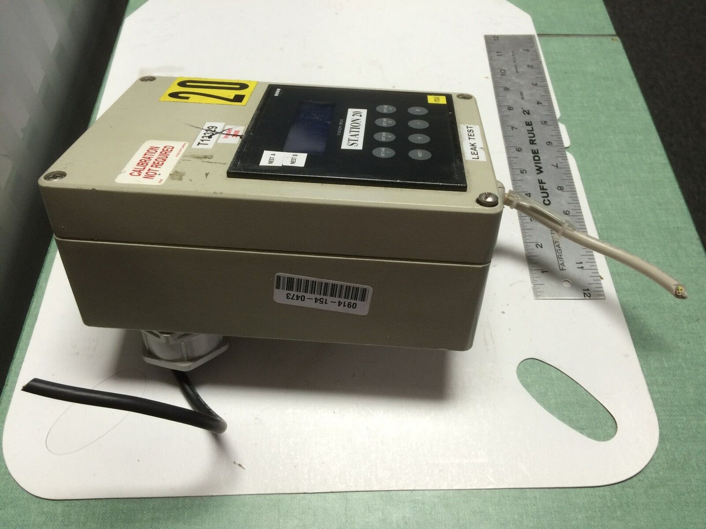 A.T.E. Elettronica Vision Box Operator Interface Panel Meter,170. A1 24Vdc,Bv