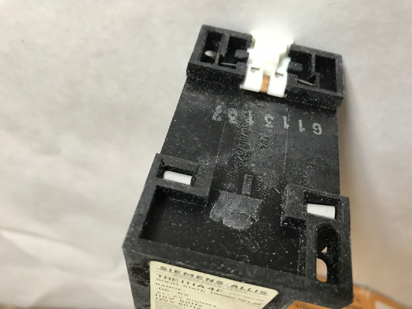 Siemens-Allis Tre111a4f Solid State Timing Relay .06-0.6S Offdelay .6S Treii,Sa