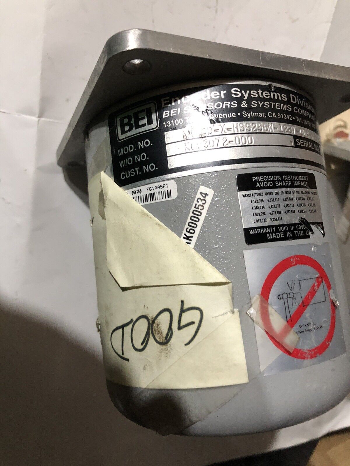Bei Mt40d-X-Hss256n-128T-Gd4-X-S-C14-S-5 Rotary Encoder,Mt40d X Hss256n 128T ,To