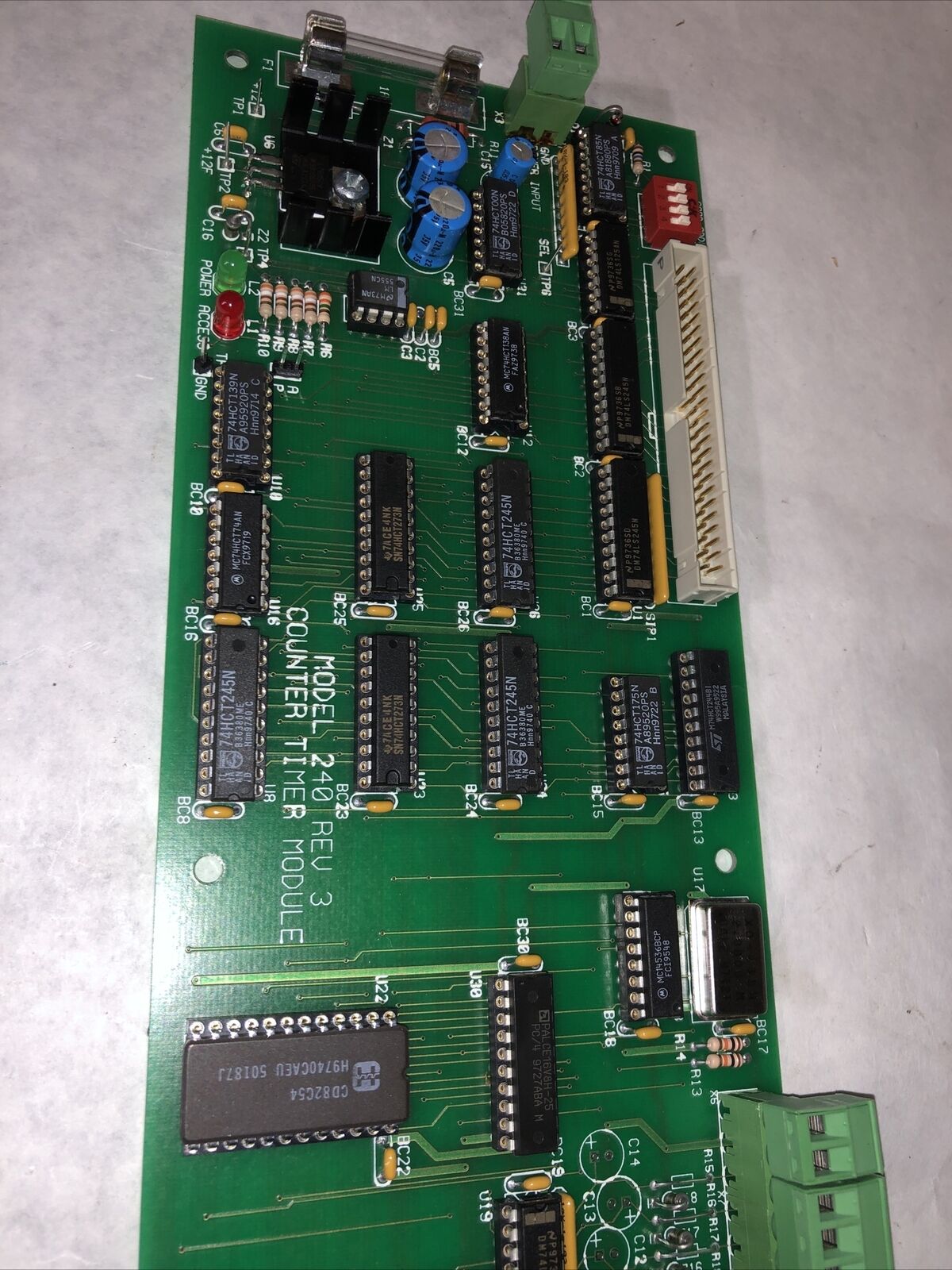 Sciemetric 240 Rev.1 , Rev 3 Counter/Timer Module 240 Rev 1 Cpu,Ae,Fg