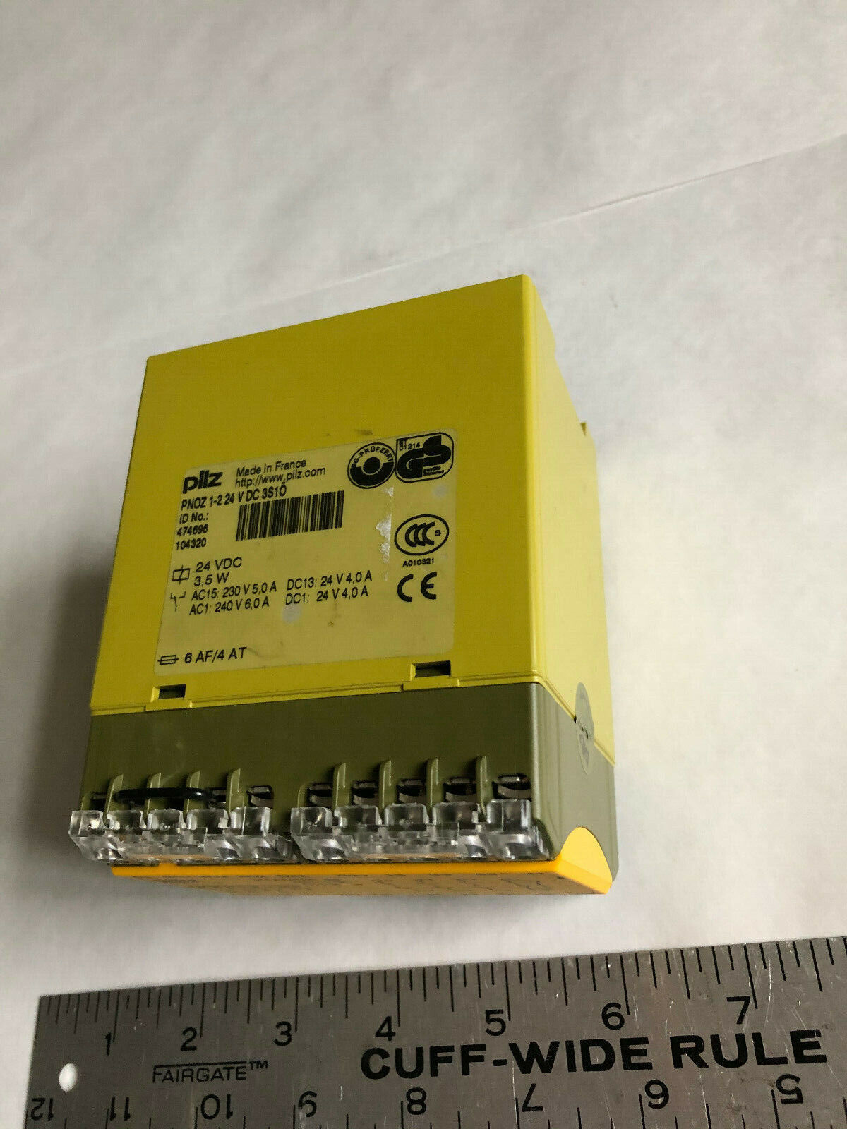 Pilz Pnoz 1-2,Pnoz 1-2 24 V Dc 3S1o Safety Relay,Sj