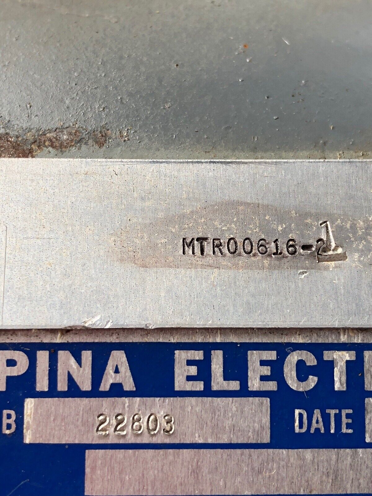Spina 22803,Mtr00616-1, Spina Mtr00616-2,Peelle 033026 Cam Motor,220Vac,3Ph,Eg