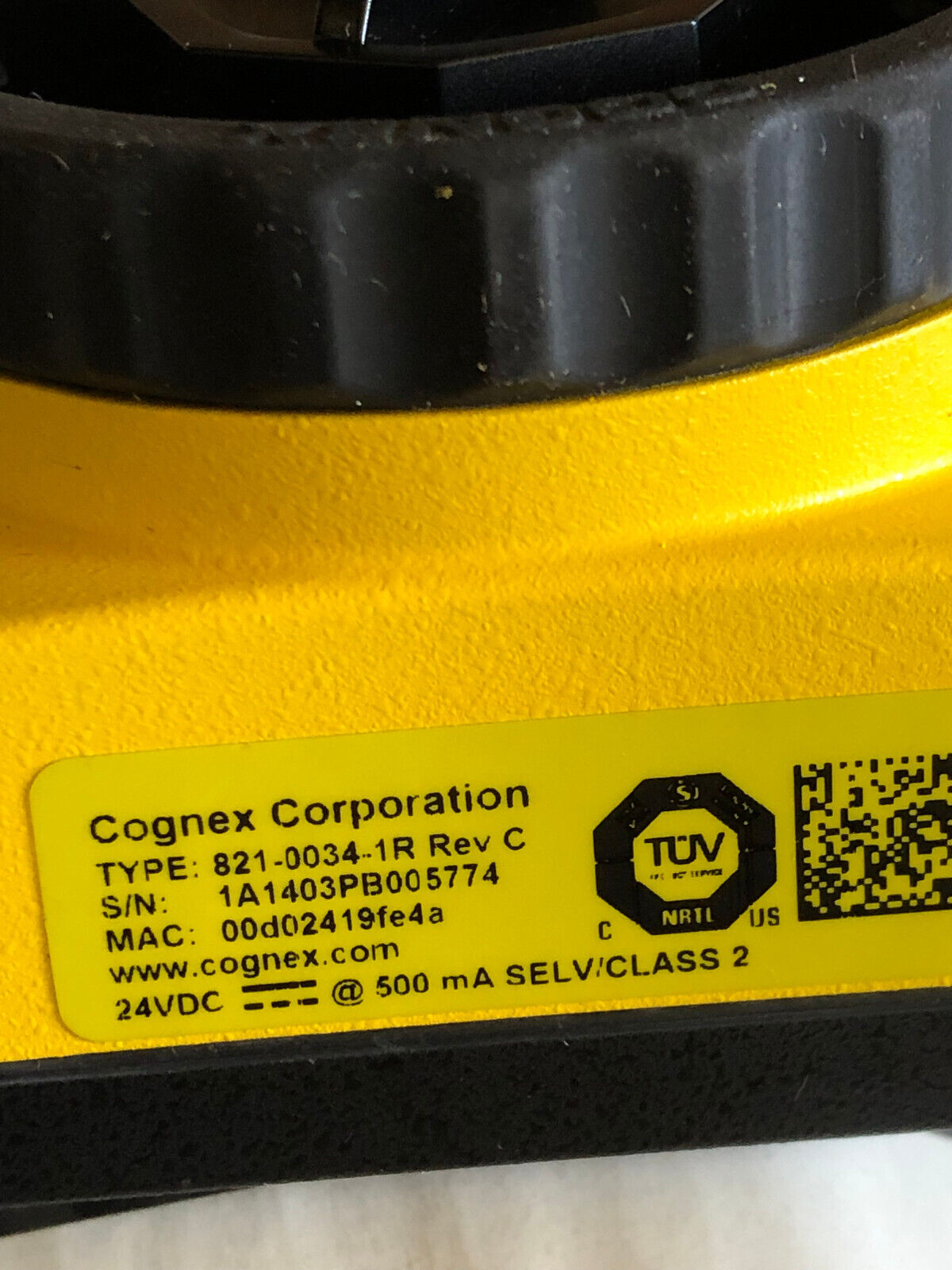 New Cognex 825-0209-1R J Insight Machine Vision Camera,821-0034-1R, Is5110-01,Am