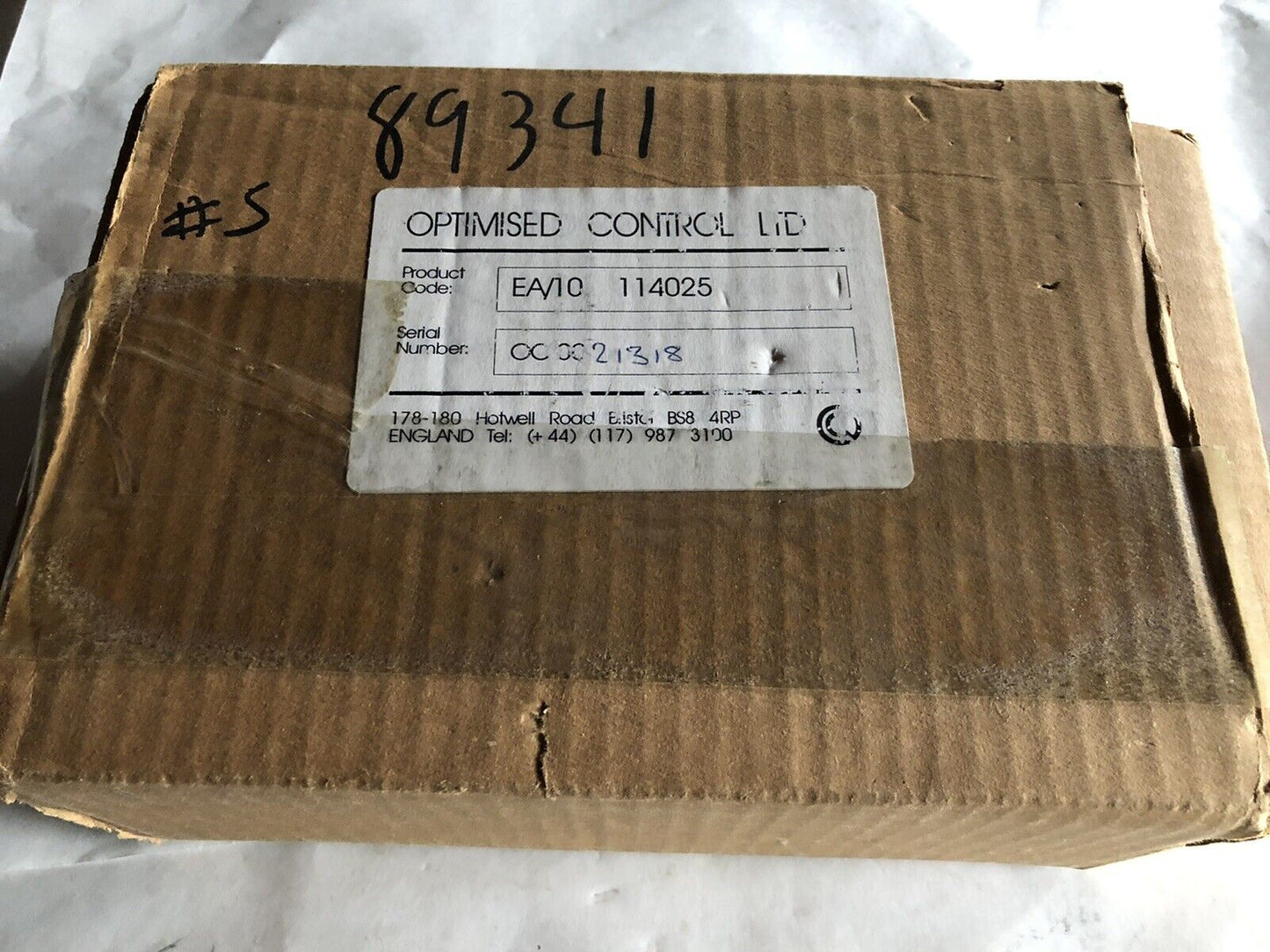 Optimised Iss4,Oc0021344 Control Amplifier Ea/10 114025 Kcl-6812, Kcl-3-94V-0,Ez