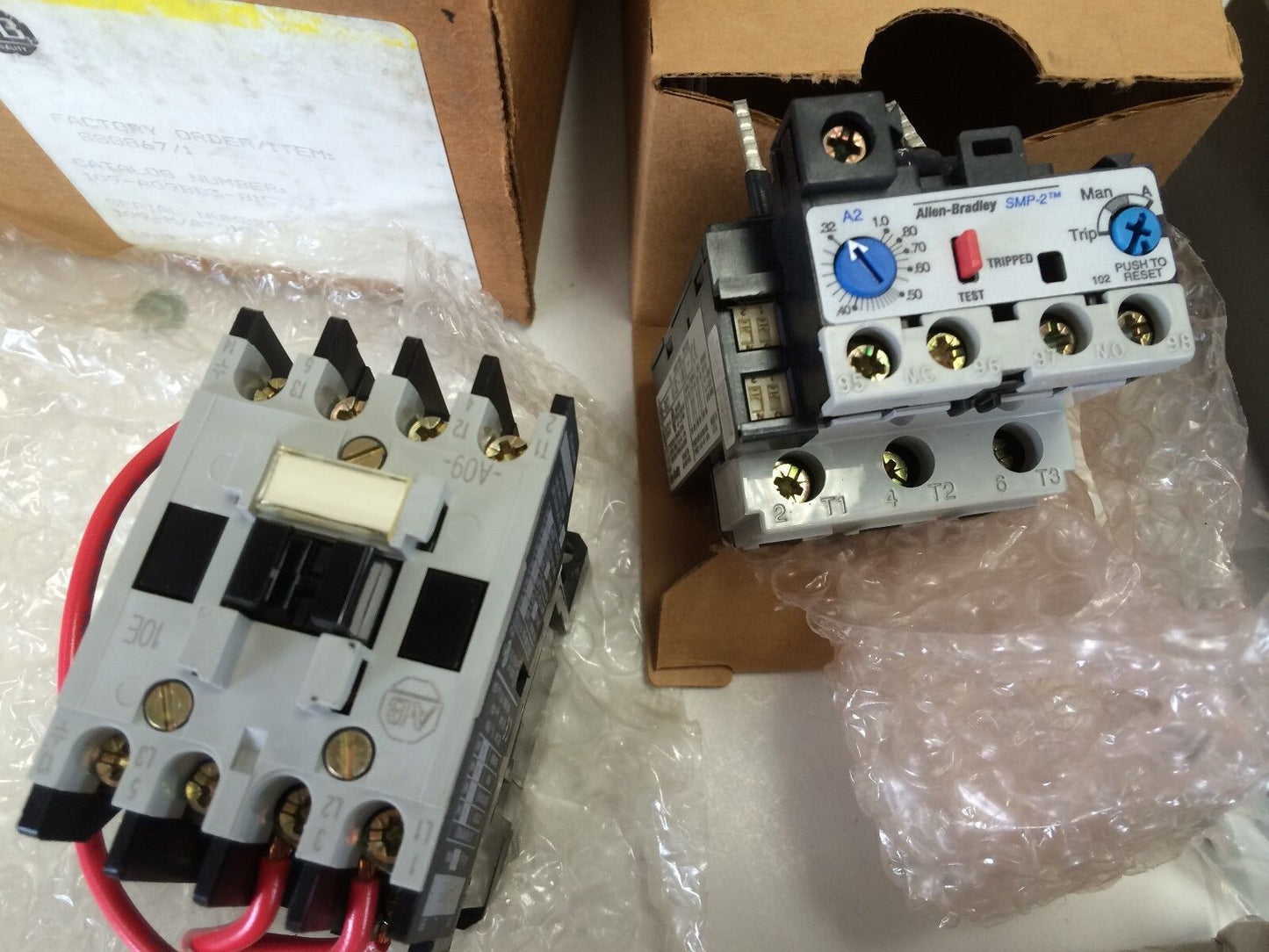 New 109-A09bb3-B1c Starter,Smp-2, 100-A09nb3 480V 3-Pole, 9A,Bd