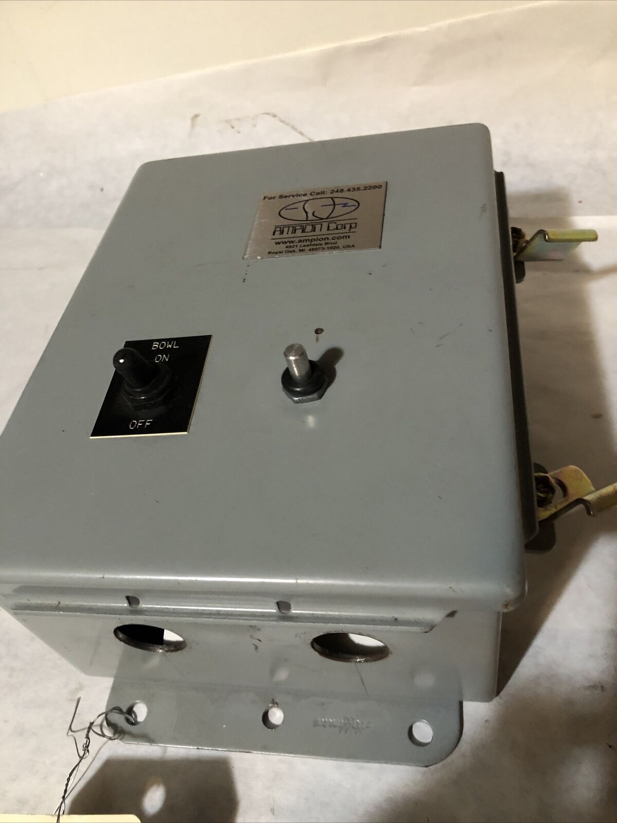 Ampion J003 Vibratory Bowl Controller,Bci Gp3 Rev-A,109806, 115Vac/15A,By