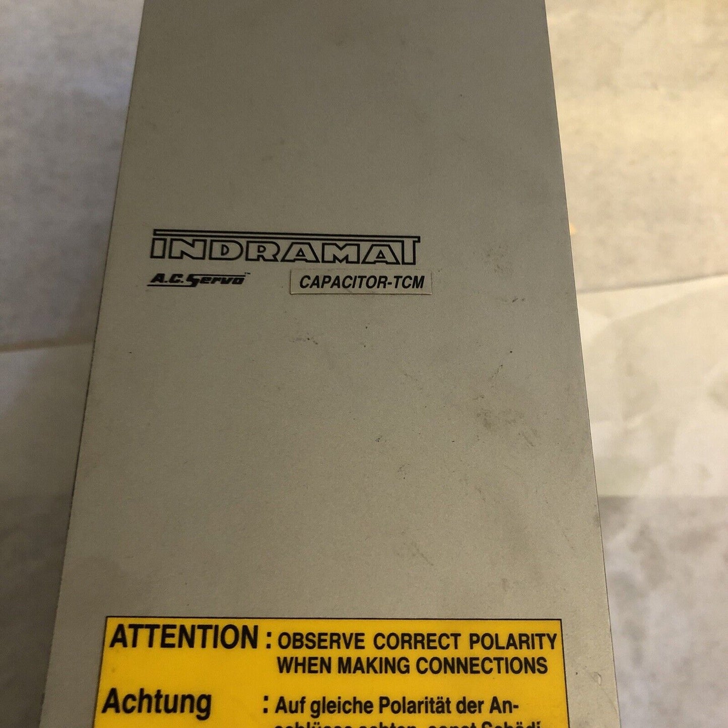 Indramat Tcm 1,1-08-W0 Ac Servo Capacitor- Tcm Module Tcm 1.1-08-W0,Fb,Bb,Dc