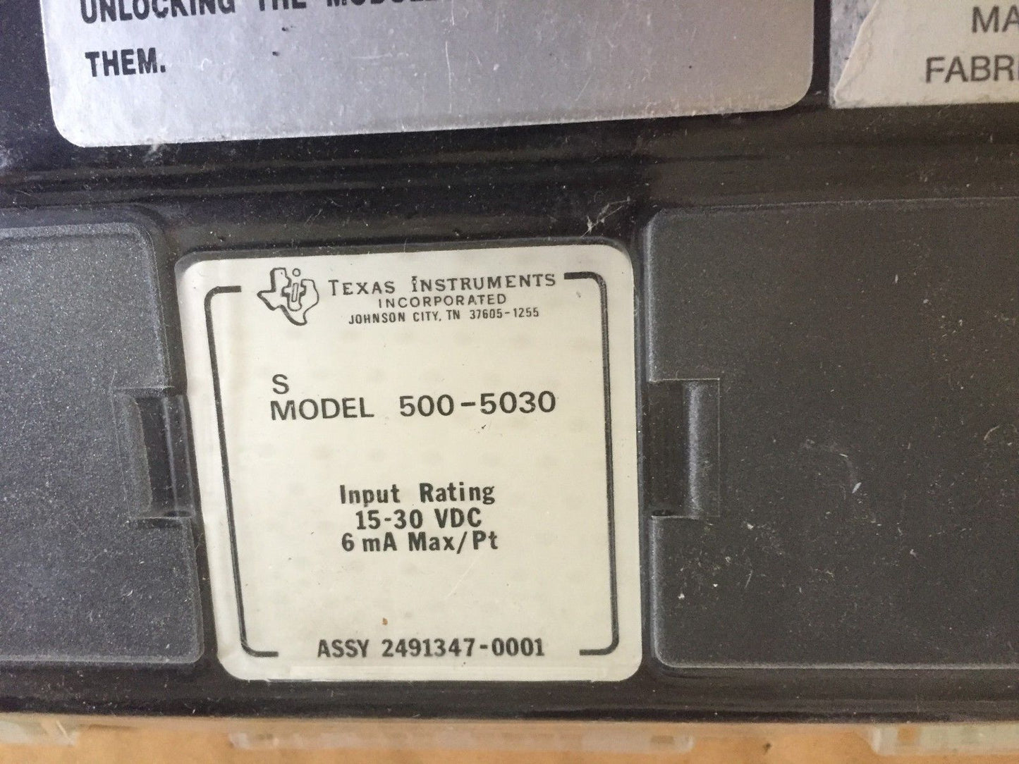 New Texas Instruments 500-5030,2491347-0001 Input 32Point 15-30Vdc 6Ma,Ba