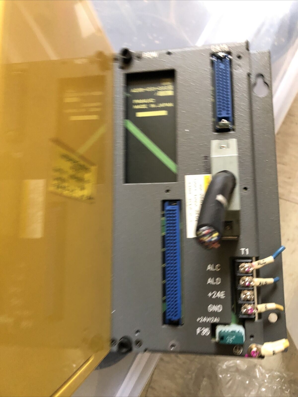 Fanuc Plc Module & Backplane Lot, Pt01a,Oa16d,Od64b,If01d,A03b-0801-C004,Be