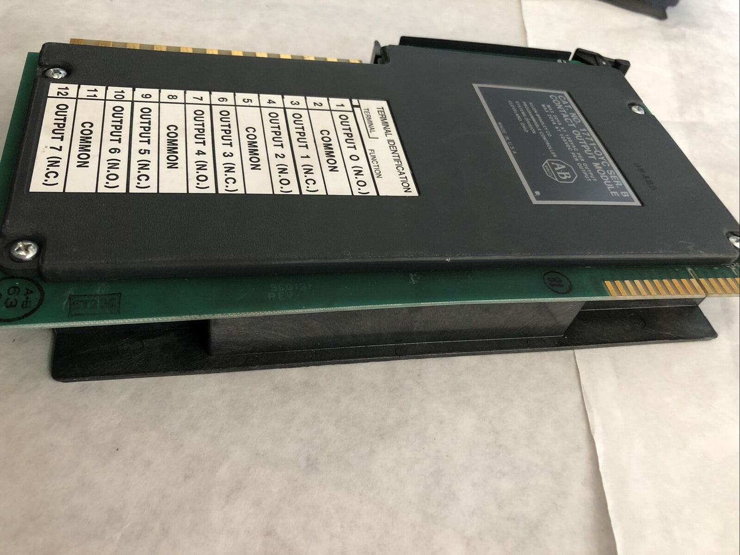 New Old A-B Allen Bradley 1771-Oyc Contact Output Module 1771-0Yc,Dc