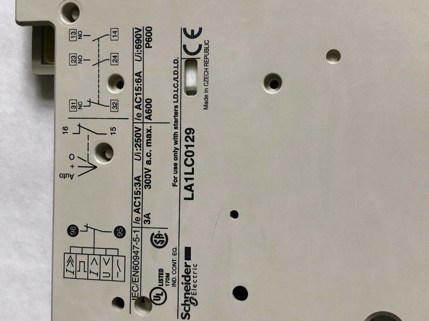 New Schneider La1lc0129 Auxiliary Contact Tesys ,Cf
