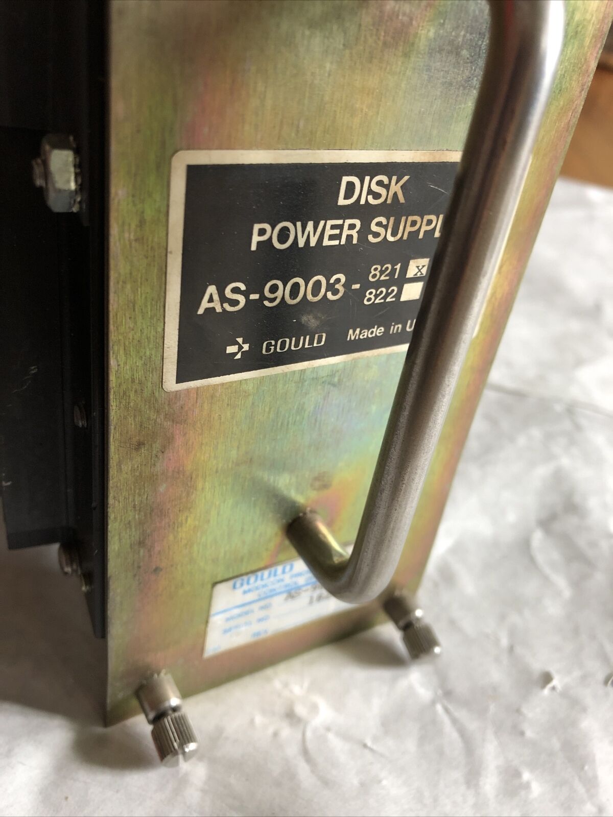Gould As-9003-821,Pcb D020 Rev C2 Power Supply Modicon As9003-821,Ev