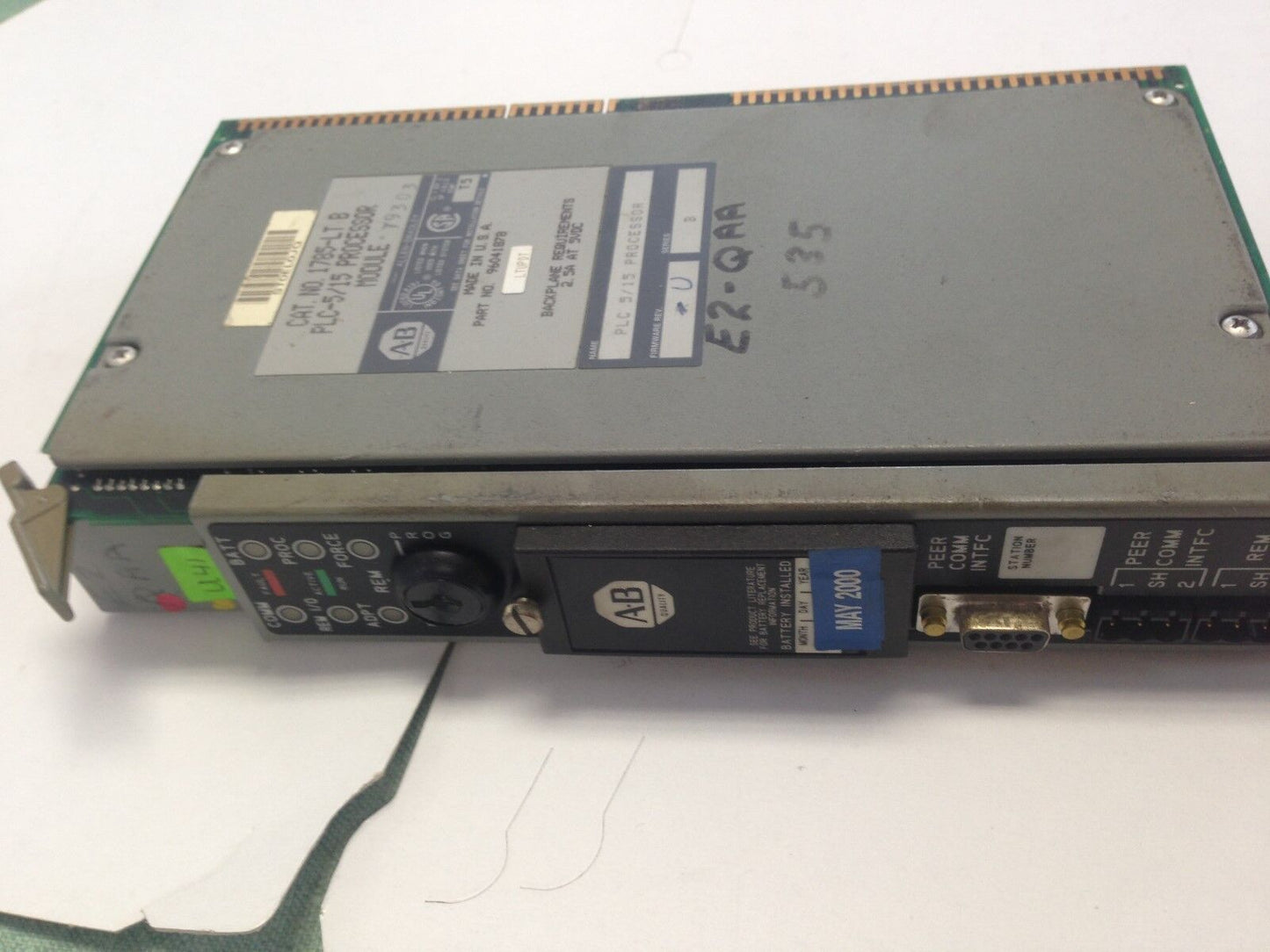 Allen Bradley 1785-Lt B Plc-5/15 Processor Module,Hd