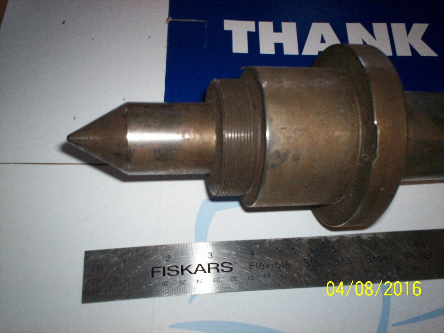 Lathe Dead Center,15" Overall Length 042,Oa2,0A2 Chuck Too Holder Center,Sc