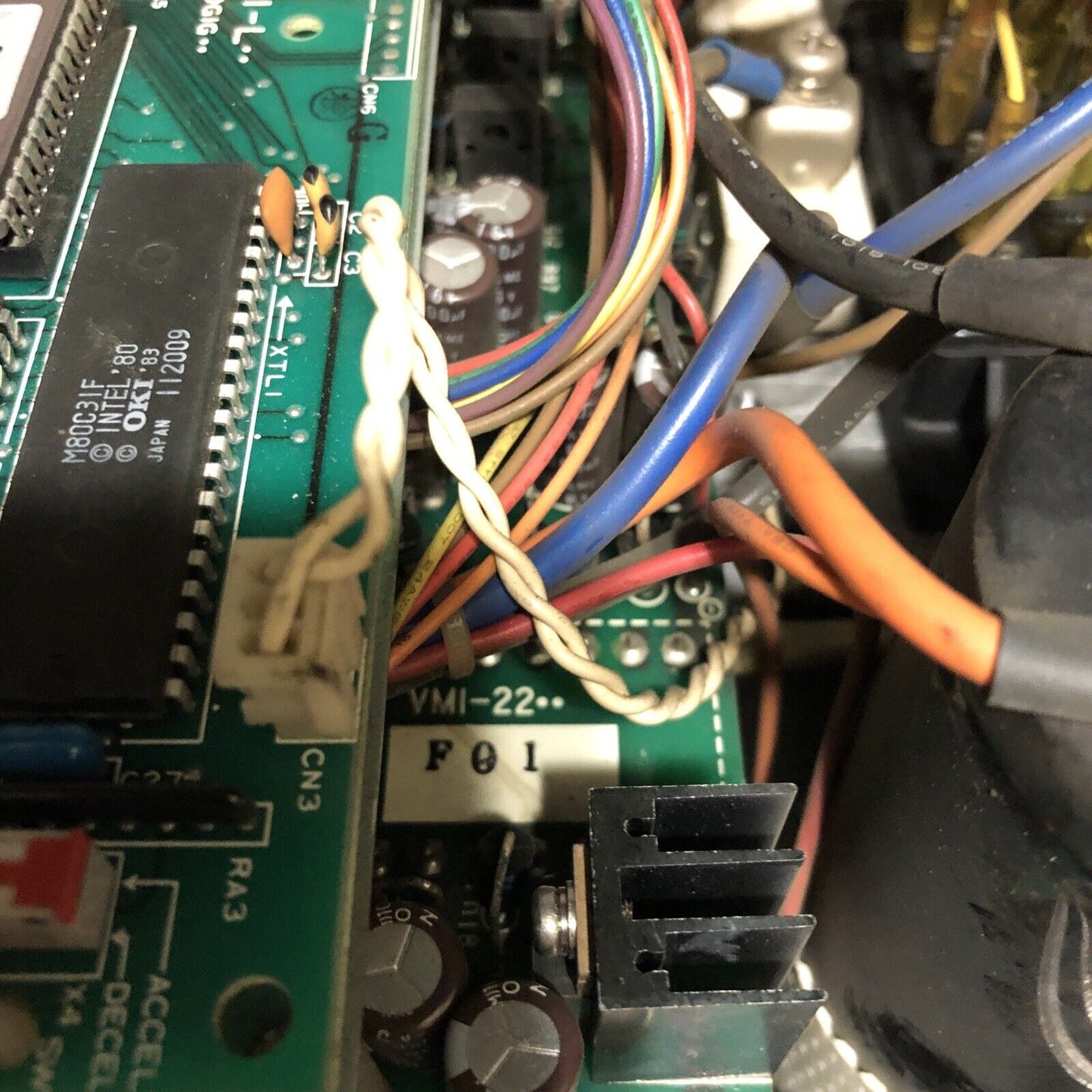 Fincor 5204P1 Ac Drive,230 Vac,3 Hp,11 Amp 3Phase Vi-L Logic,Bd