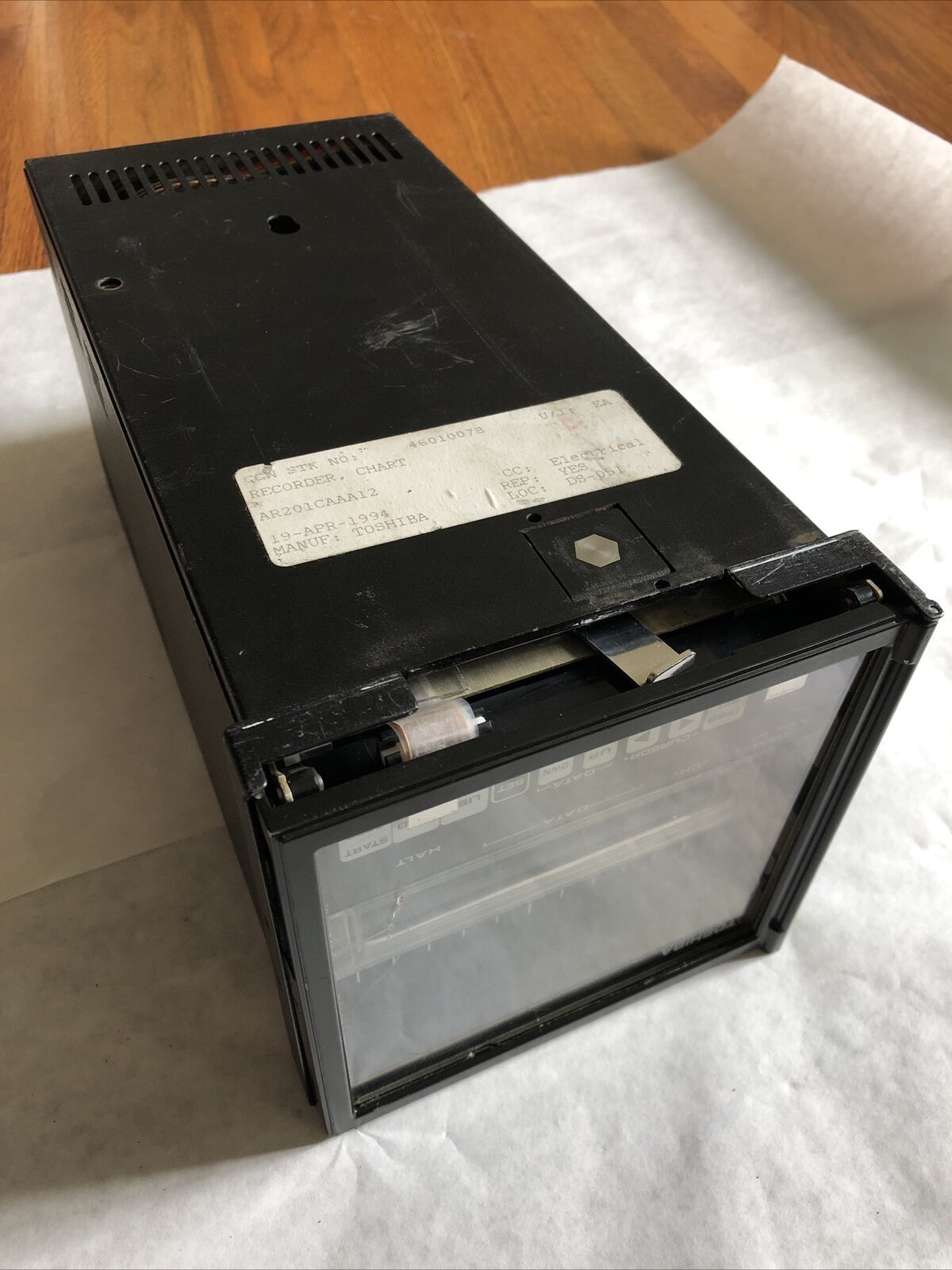 Toshiba Record Chart,Toshiba Ar201caaa12 Data Logger,46010078,Bi