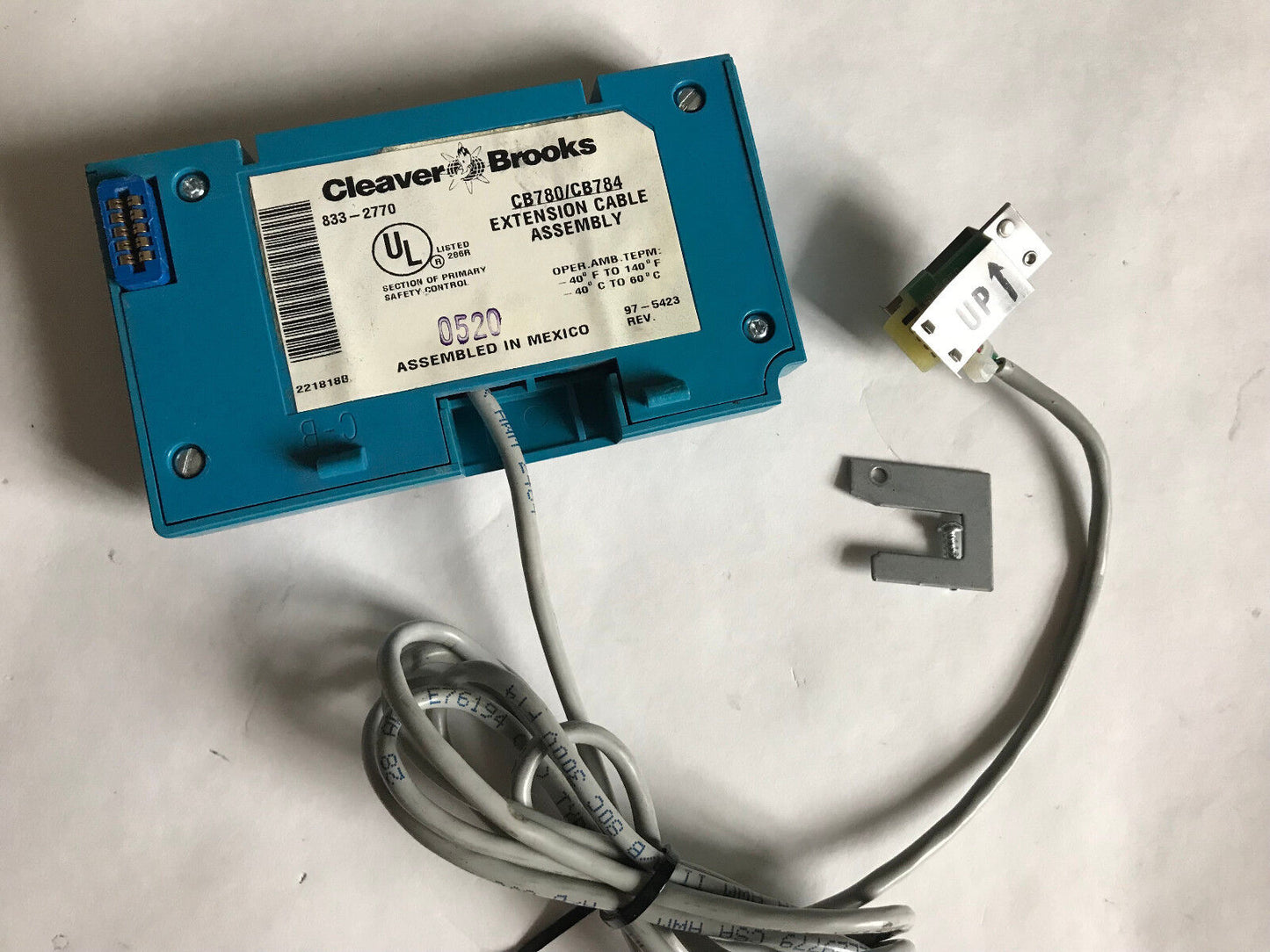 Cleaver Brooks 833-2770,Cb780/Cb784 Extension Cable Assembly,Si