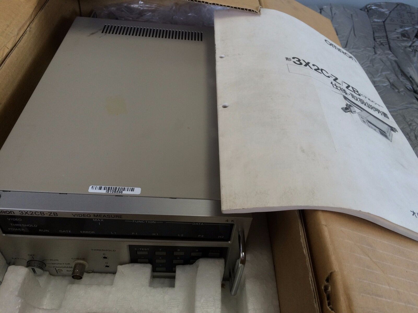 New Omron 3X2cb-Zb Video Measure Controller ,Cw