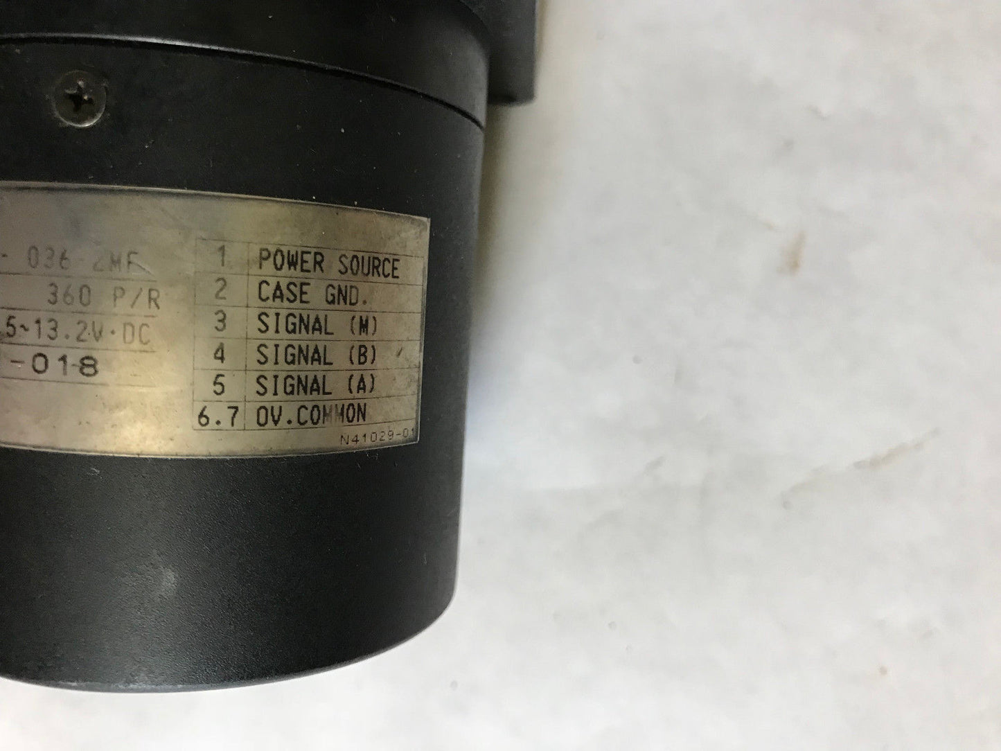 Nemicon N41029-01,Resolution 360 P7r,Tokyoh Opn-036-2Mf Dc Motor Encoder,Ab