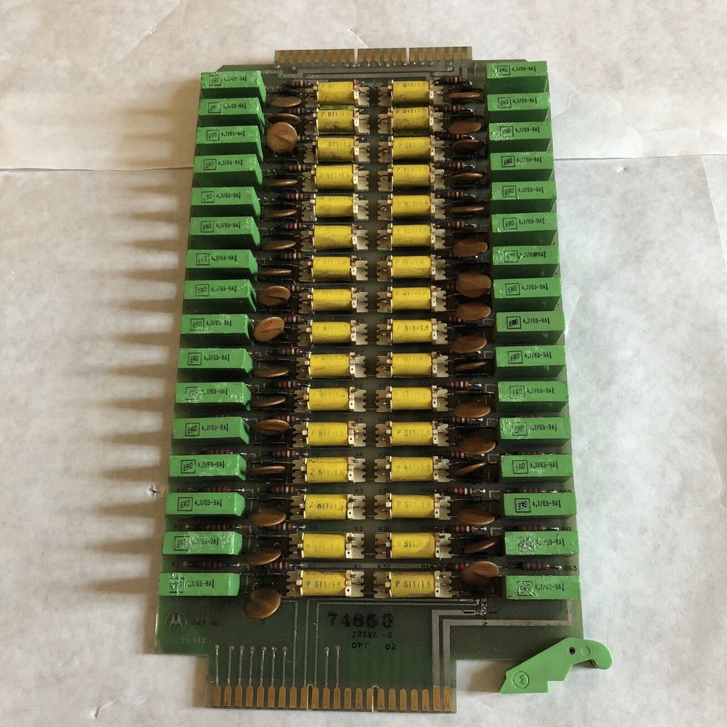 Motorola 26-132,849000018-U,74853,Issve-E,Opt-02,Eb