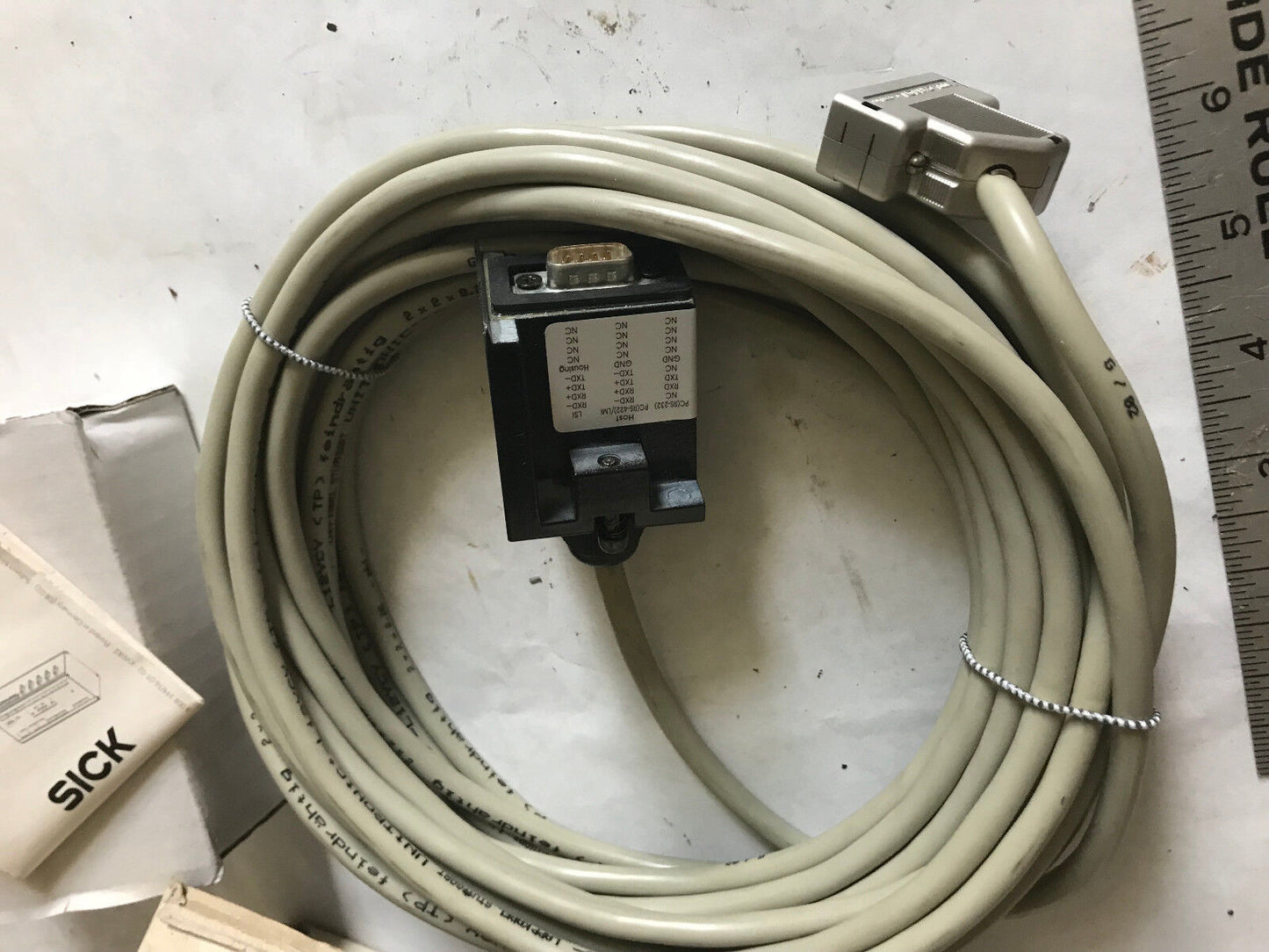 New Sick 7027720,Pls To Sli Cable 10M Rs-232 Rs-422,4031580,Sensor,L12ycy,Aj