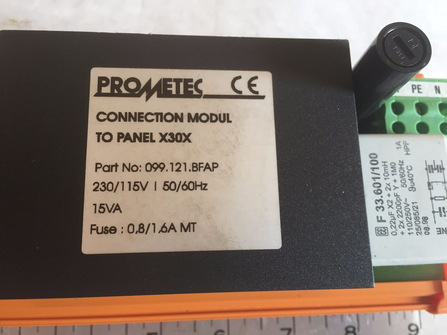 New Prometec 099.121.Bfap,00 13 025599 Connection Module To Panel X30x,Am