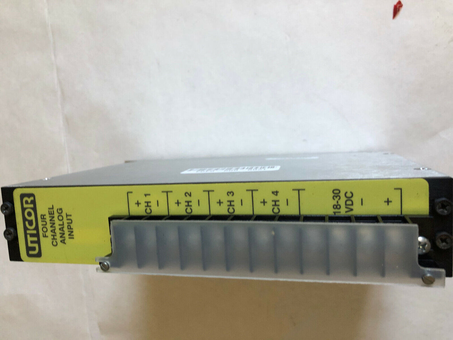 Uticor Technology 76M89 Four Channel Analog Input,Cf