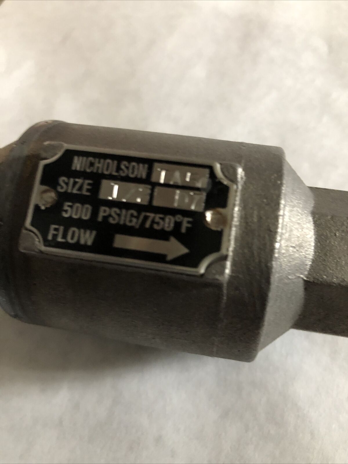 New 1/2" Npt Nicholson Ta 502 Thermostatic Steam Trap 500 Psi ,Bz