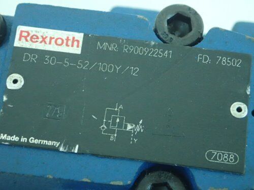 New Rexroth R900922541,Bosch Dr 30-5-52/100Y/12 Hydraulic Valve,Ej