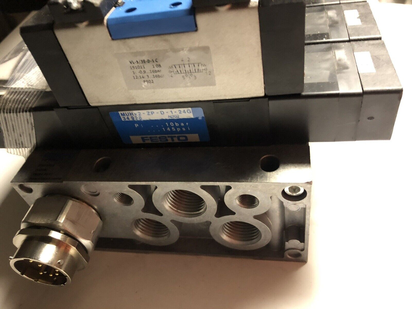 Festo Solenoid Valve Vimp-04-D-1,Muhx2-Zp-D-1-24G,Iepr-04-D-1 Vl-5/3E-D,Ev