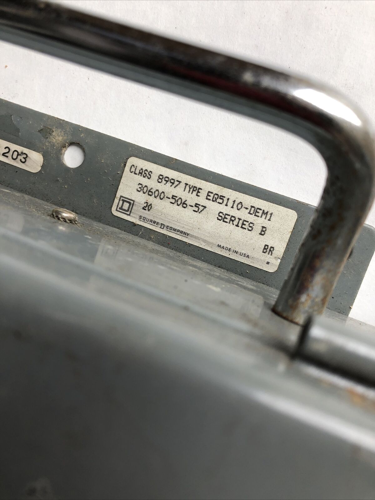 Square D 8997 Eq5110-Dem1 Data Entry Panel,Operator Interface (No Key),Fk