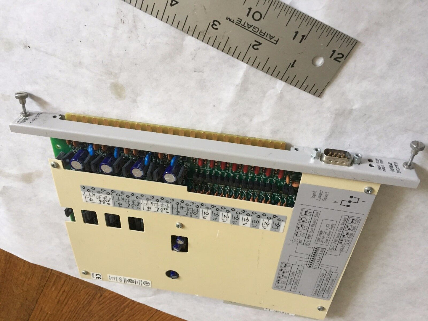 Siemens 505-7012 Texas Instruments Plc Module 8In In/Out Analog 505,5057012,De