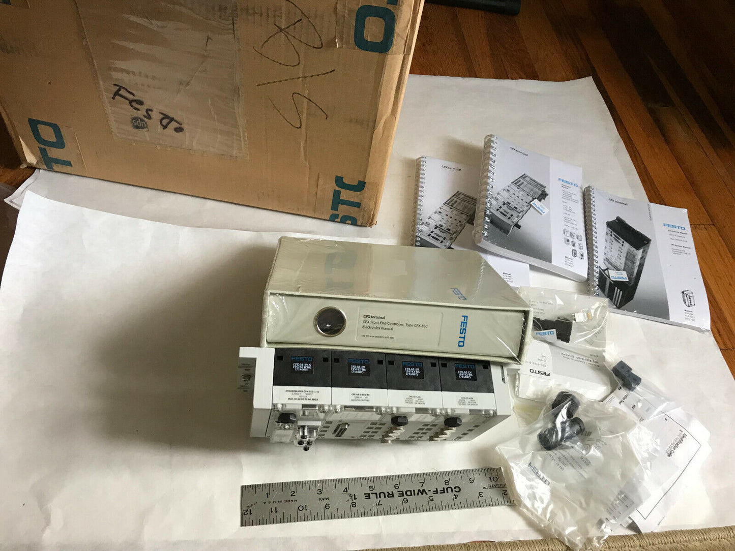 Festo 50E-T03ghsybt18t18-Z-E+N Valve Terminal Cpx 0025037100 Cpx-Geevs 529041,Aj