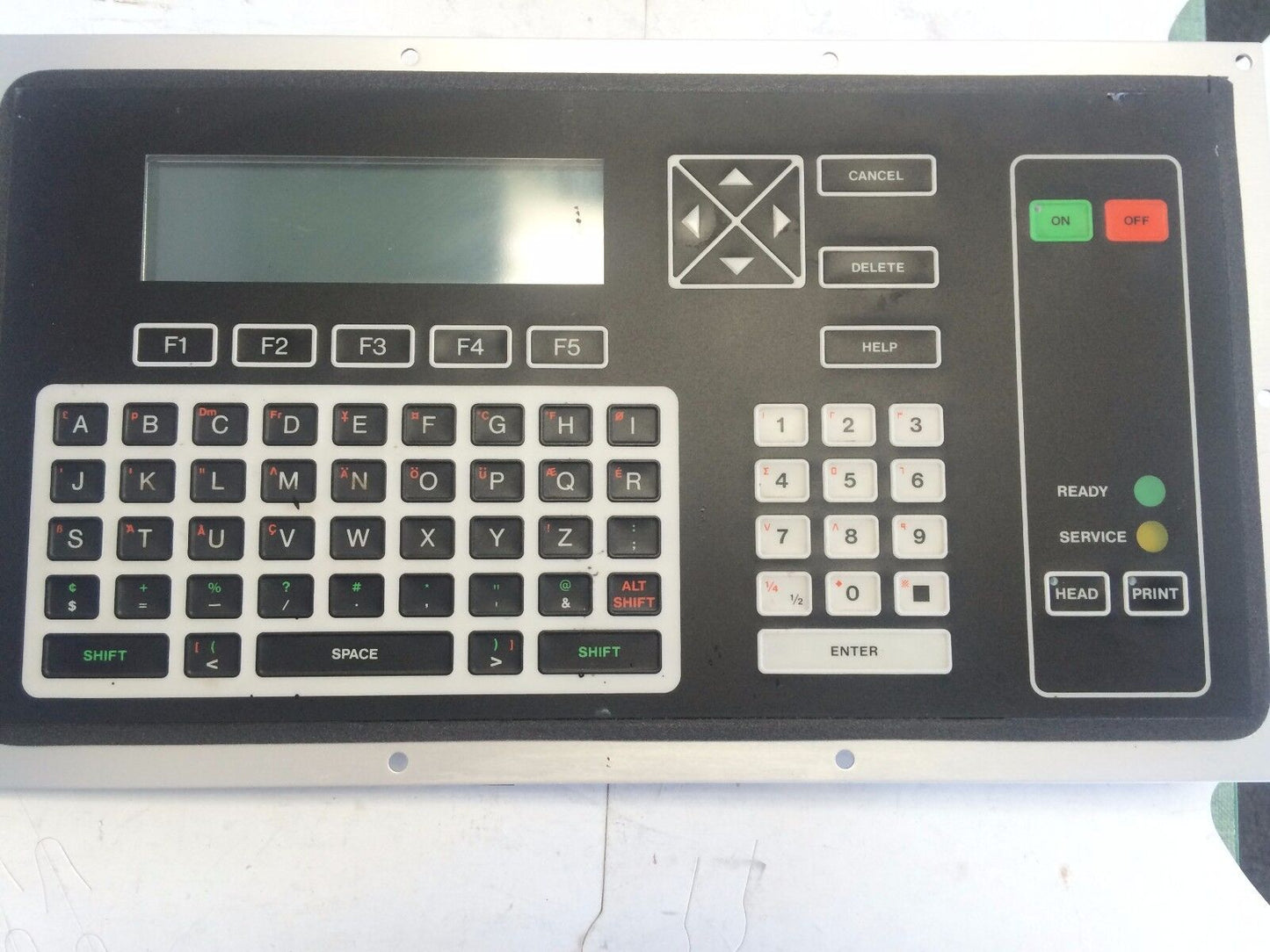 Csi Kyb 355060-01 11296,Cr-1027R1,355315 Rev G, 4 Videojet 375080, Cr-1027R1,Cw